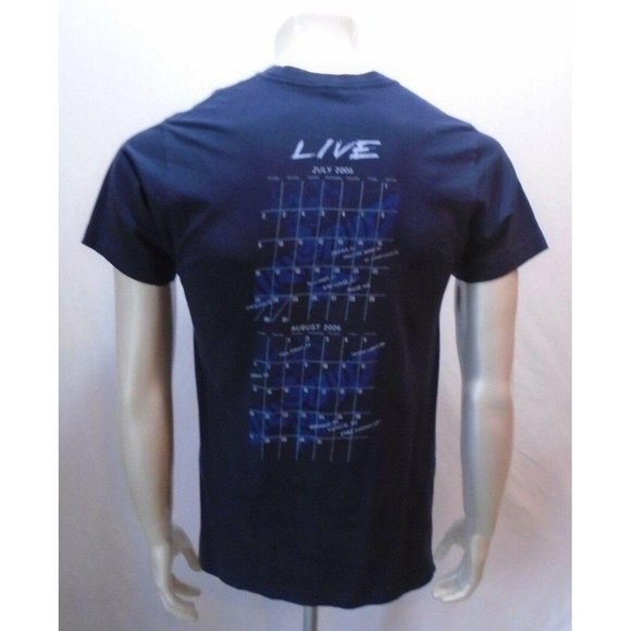 Keith Urban Live July-Aug 2006 Men's Graphic Blue - Picture 4 of 6